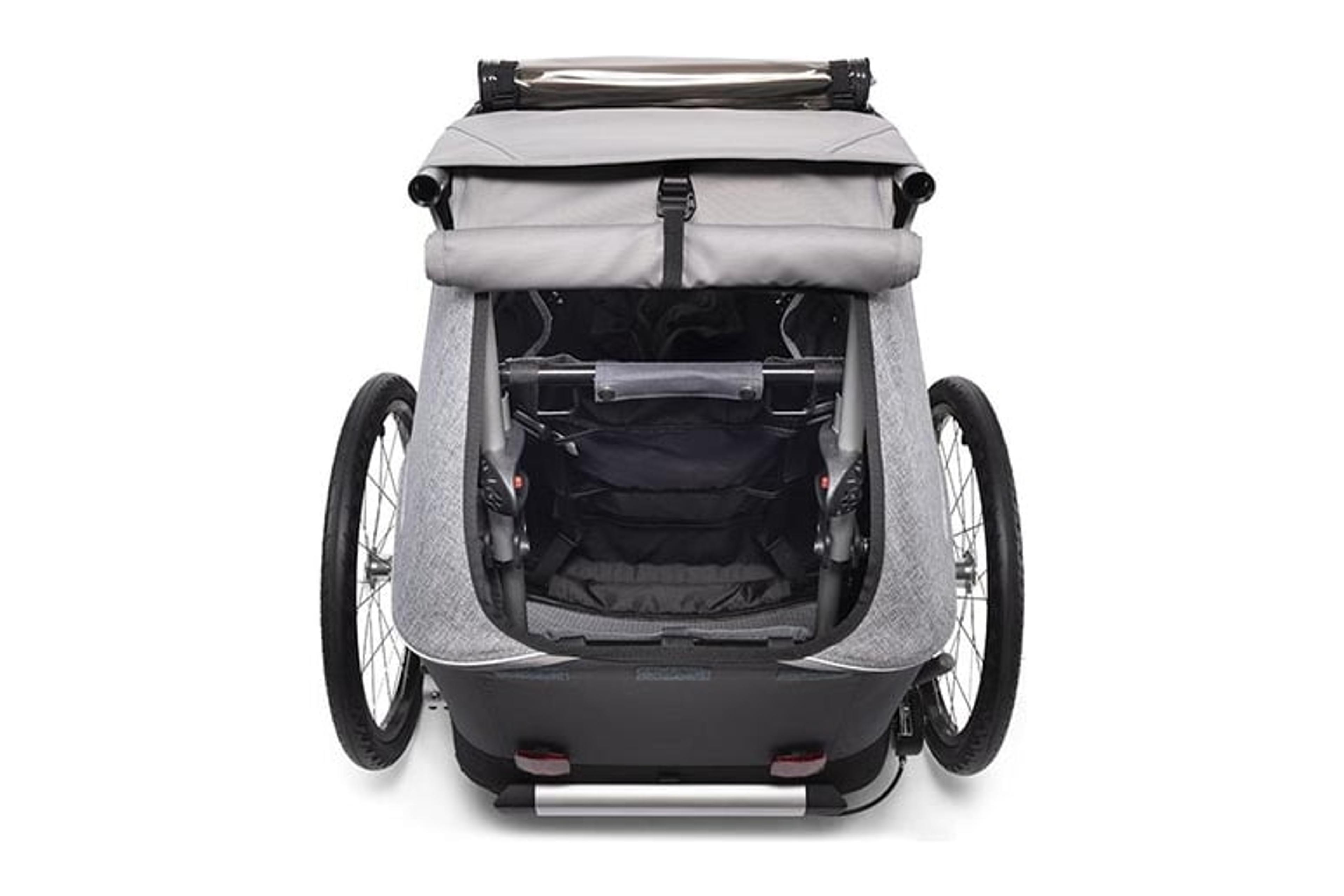 Croozer Kid Keeke 1 Anhänger (grau) 7
