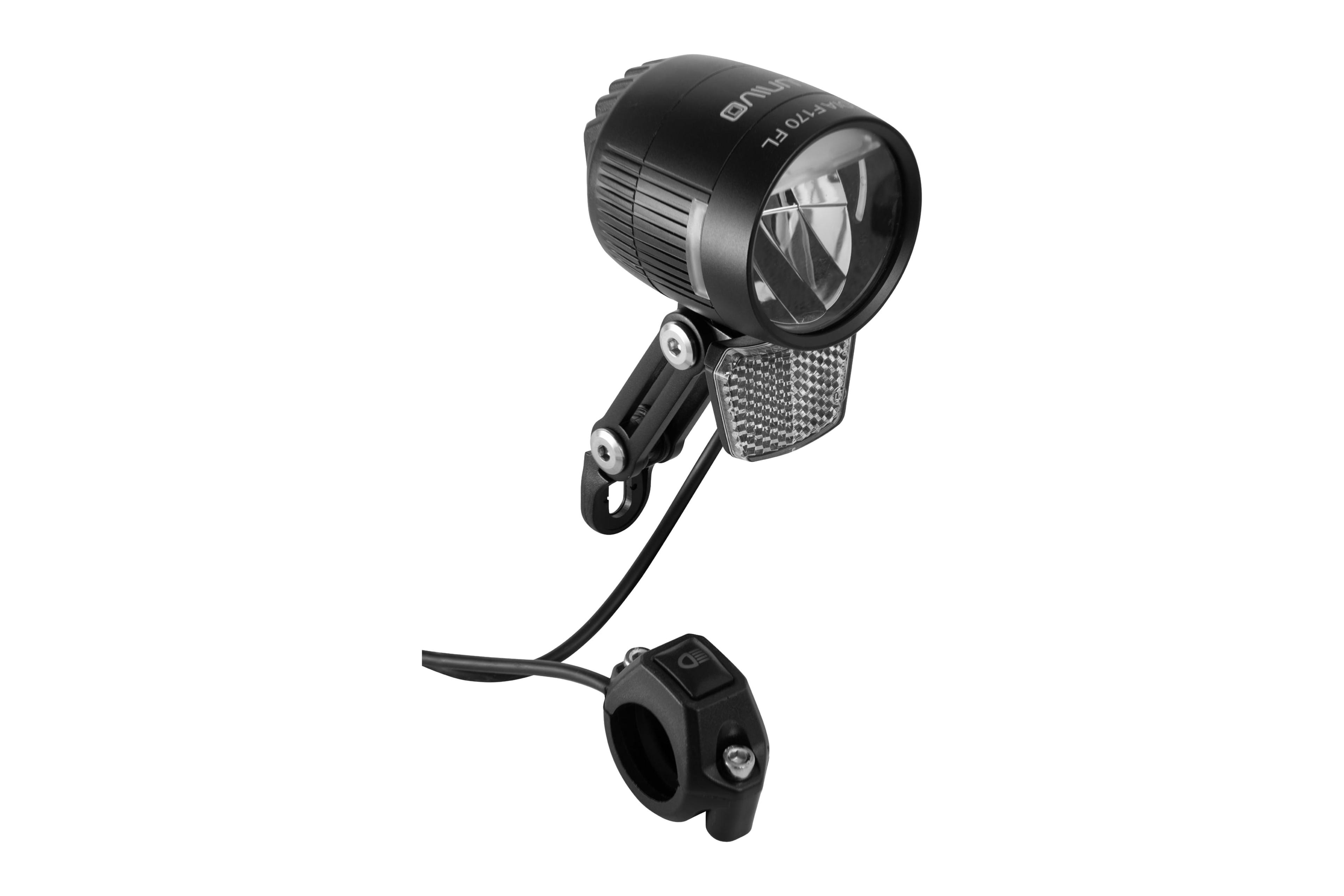 LUNIVO e-DIA F170 Fernlicht E-Bike Beleuchtung