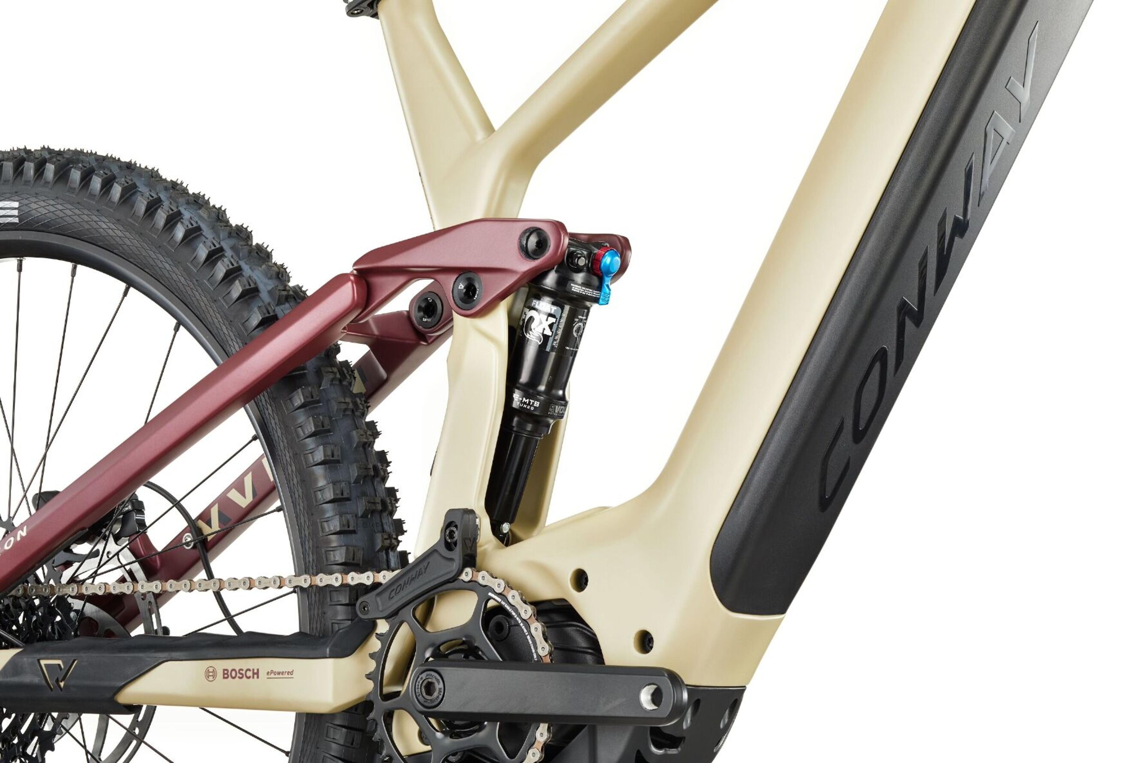 Conway Xyron S 5.0 Carbon E-Fullys (beige) 3