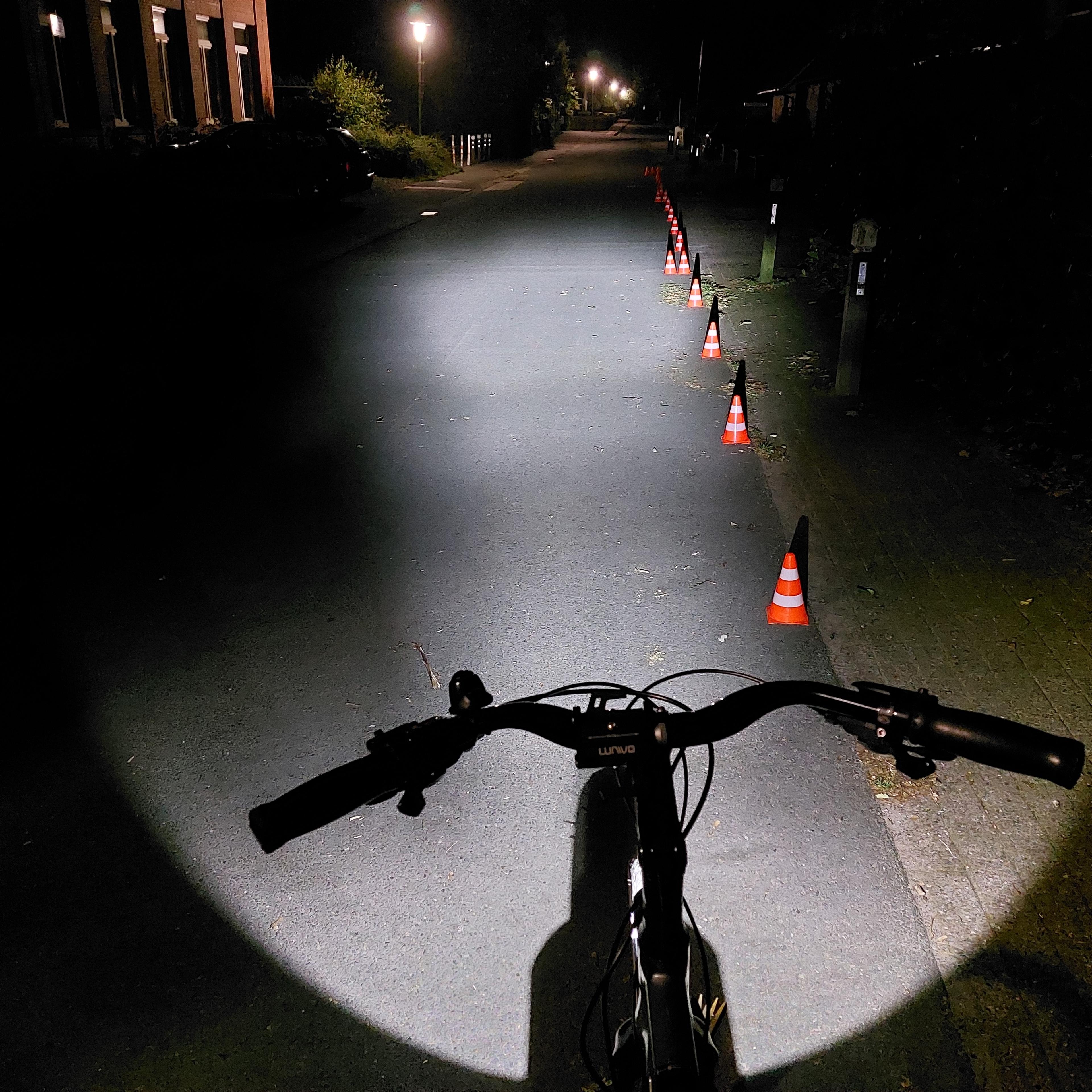 LUNIVO eDia F150 E-Bike Beleuchtung (schwarz) 2