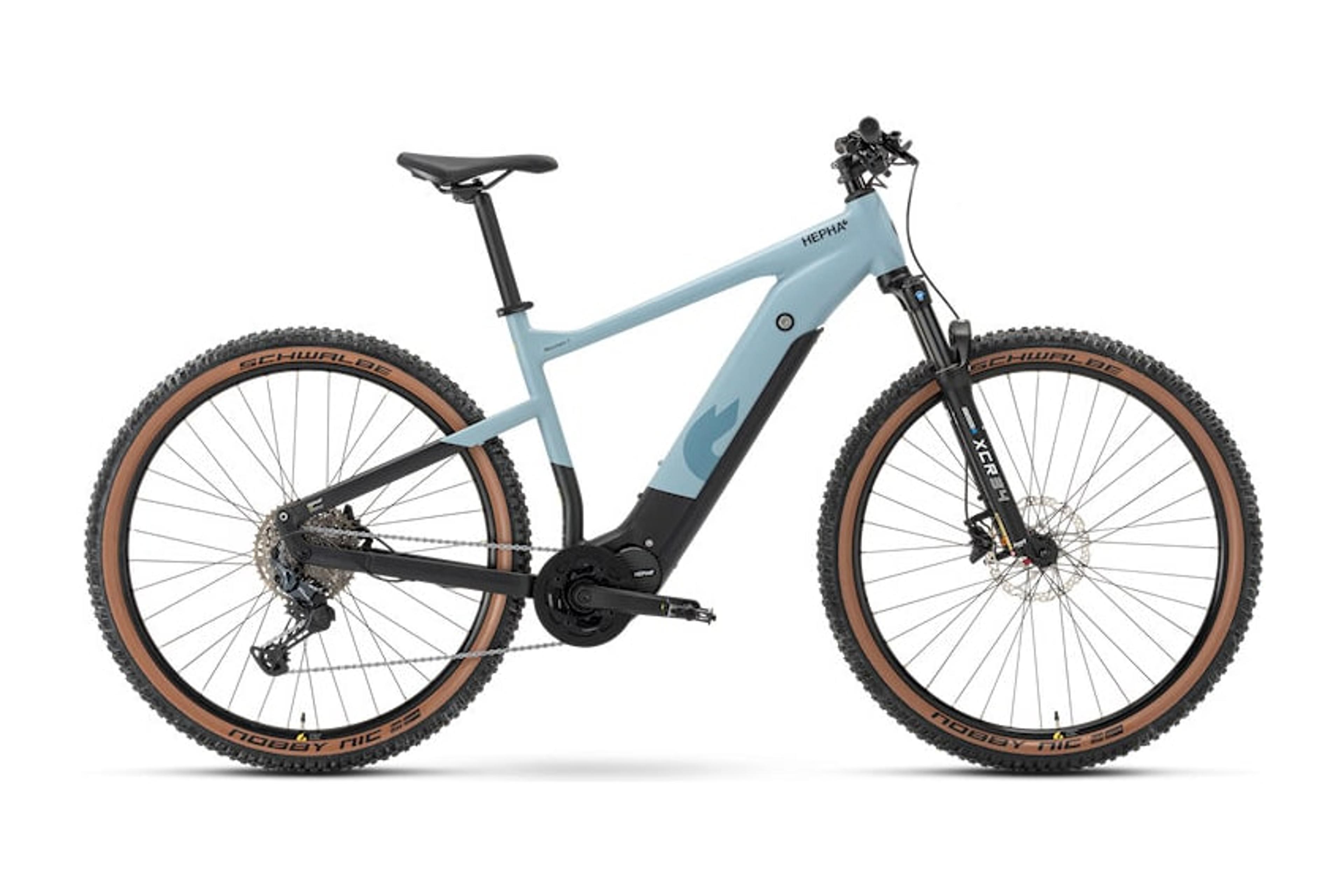 HEPHA Mountain 7 Performance E-Hardtails (blau) 1
