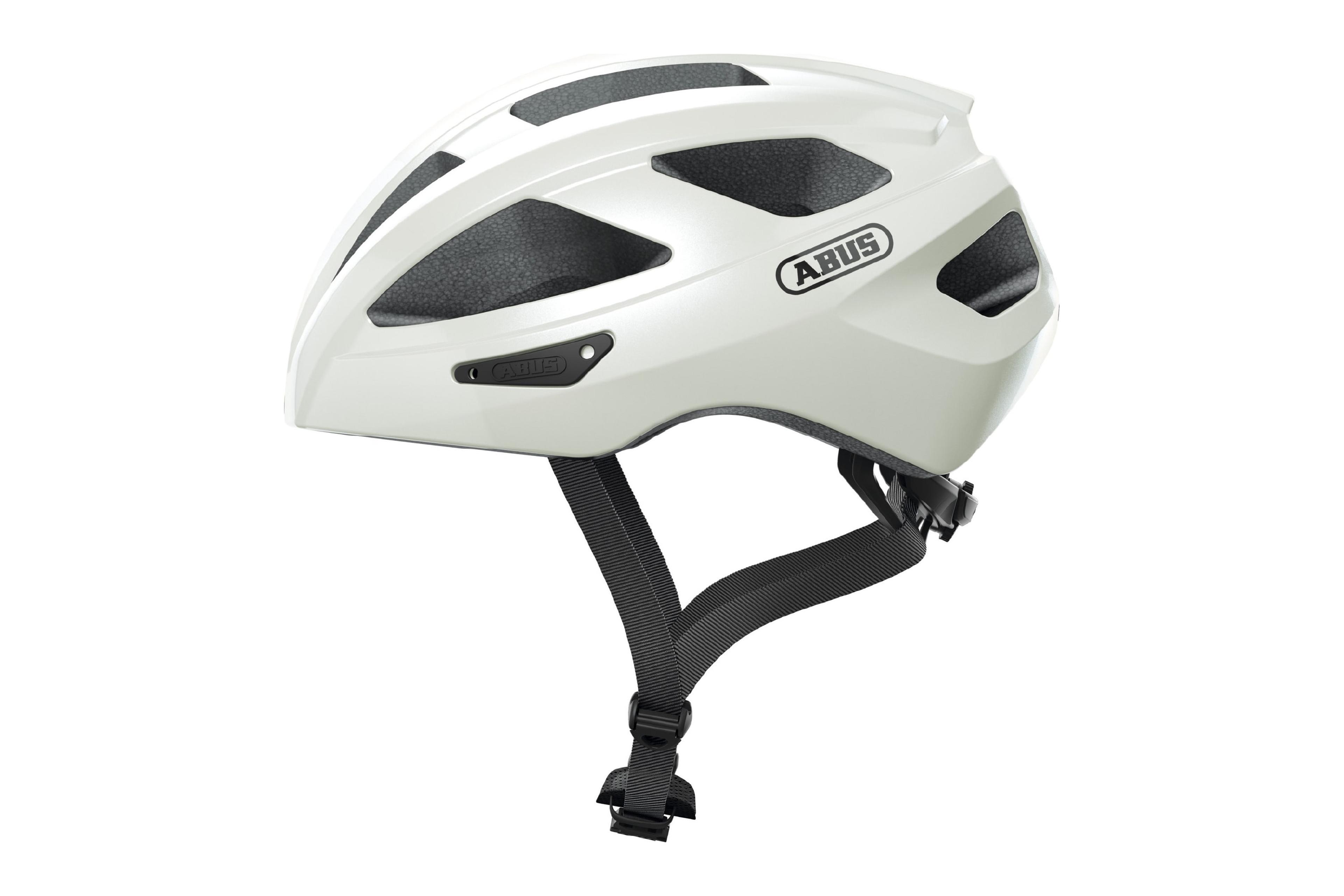 ABUS Macator pearl white Helme