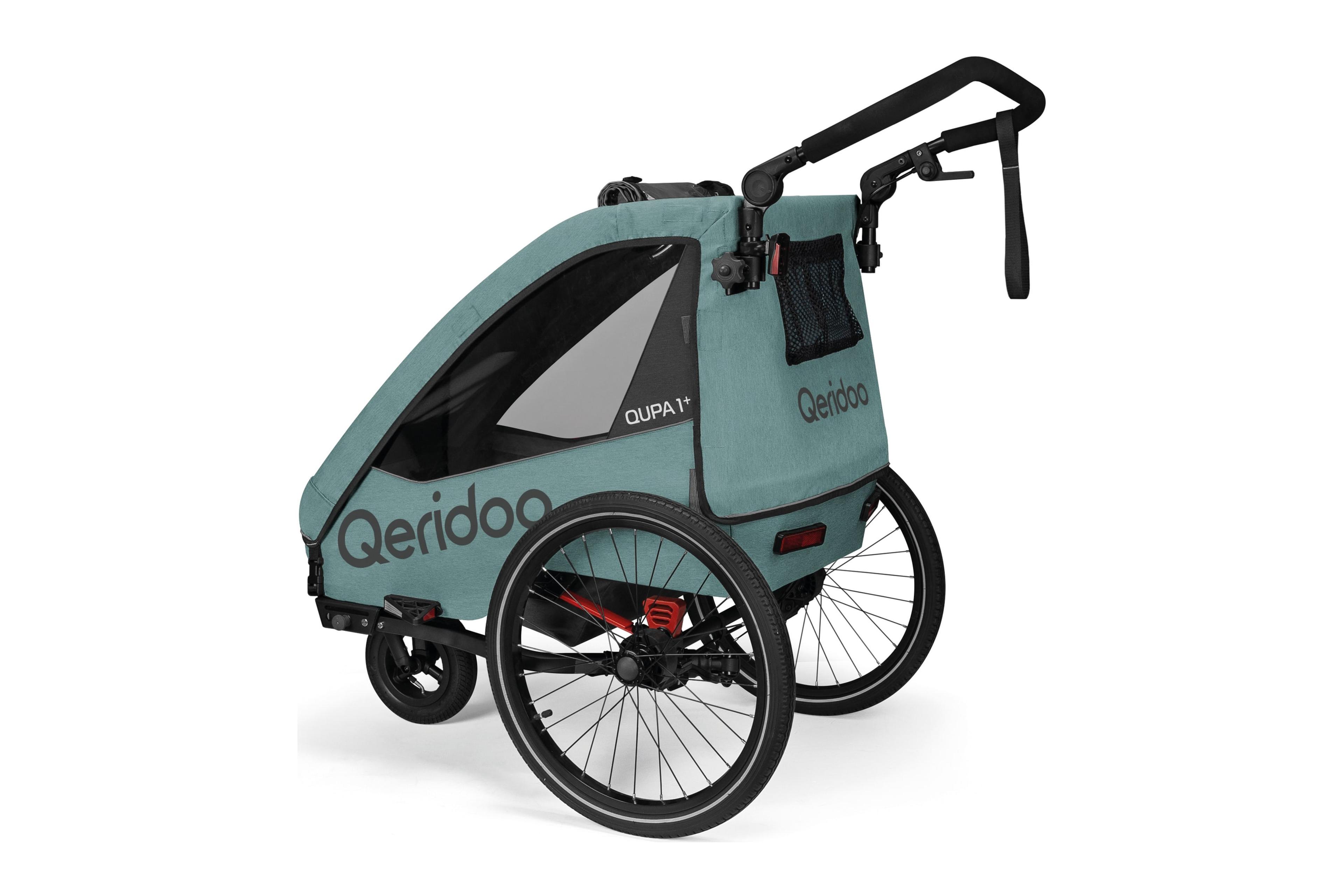 Qeridoo QUPA 1 Plus Anhänger (blau) 5