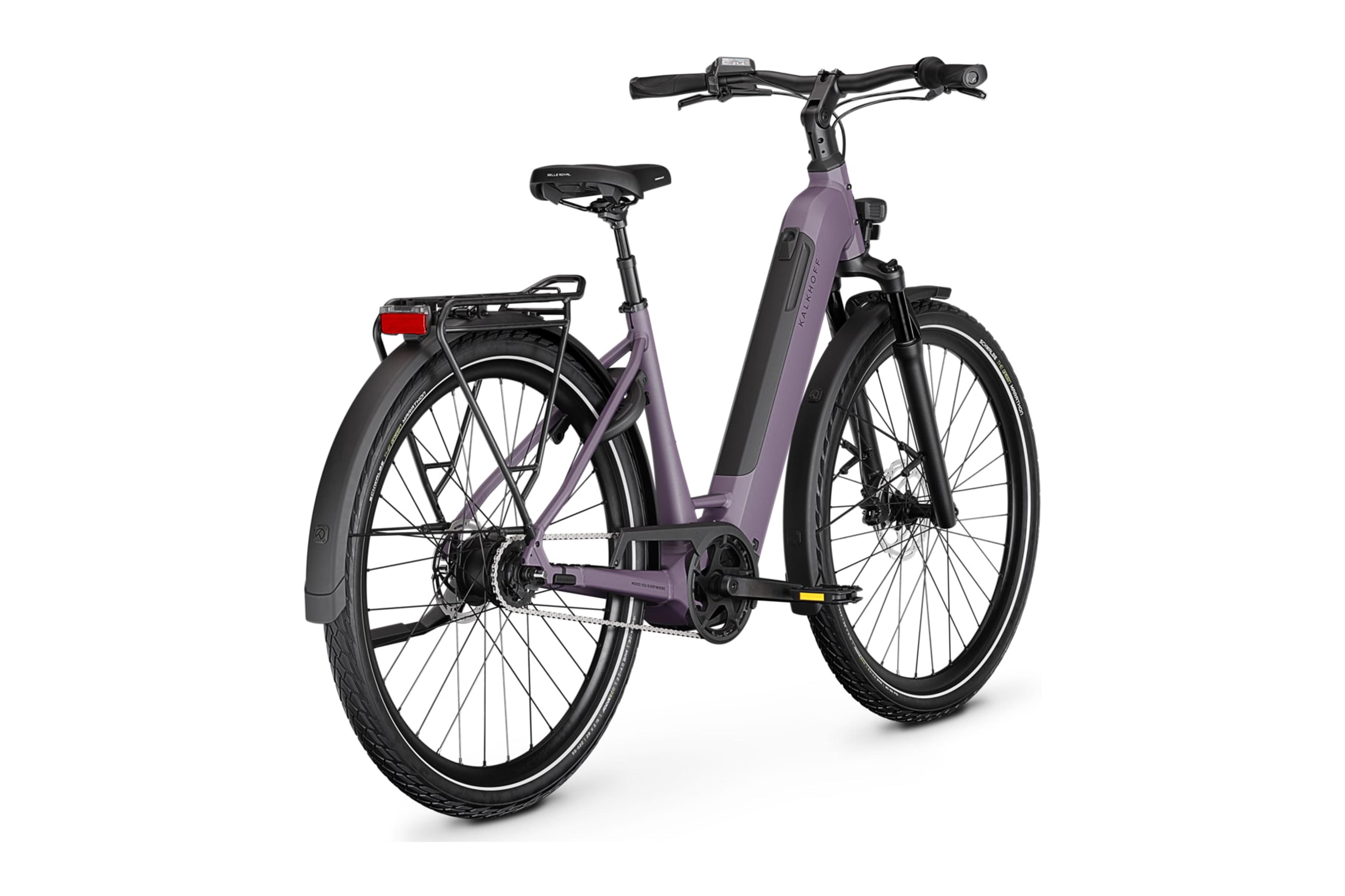 Kalkhoff Image 3 Advance E-Citybikes (lila) 2