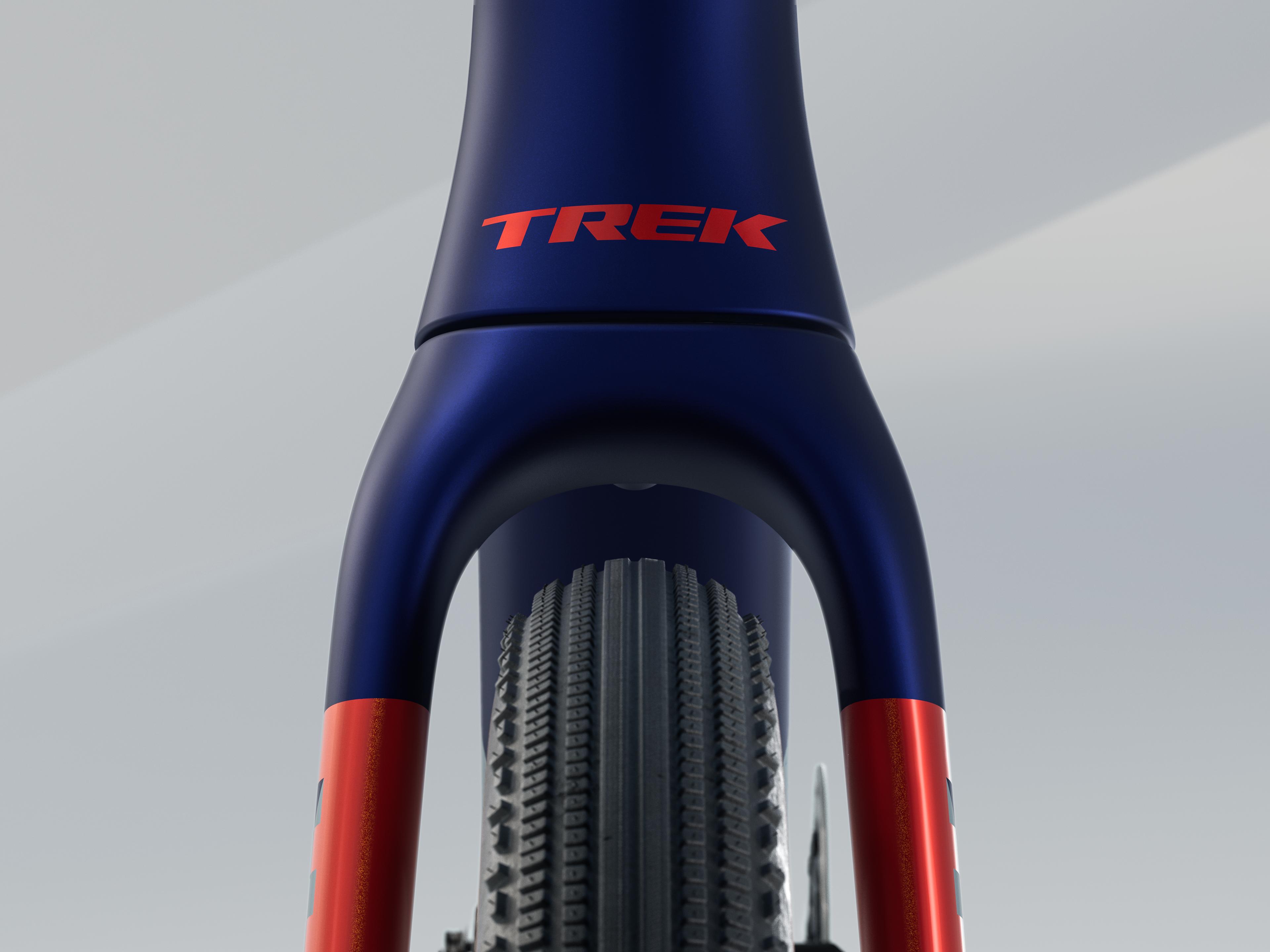 Trek Checkmate SLR 7 AXS Gravelbikes (blau) 4