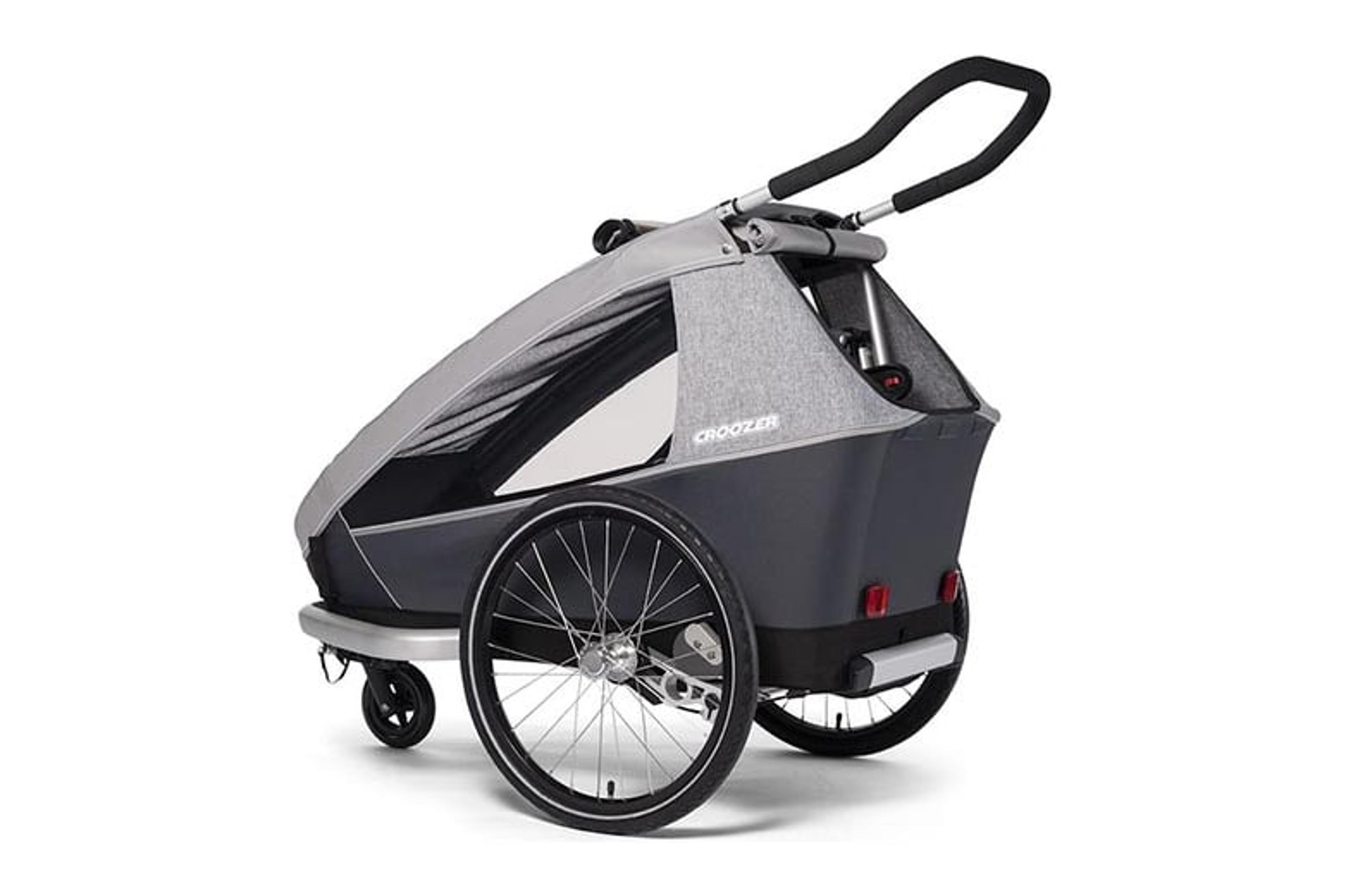 Croozer Kid Keeke 1 Anhänger (grau) 5