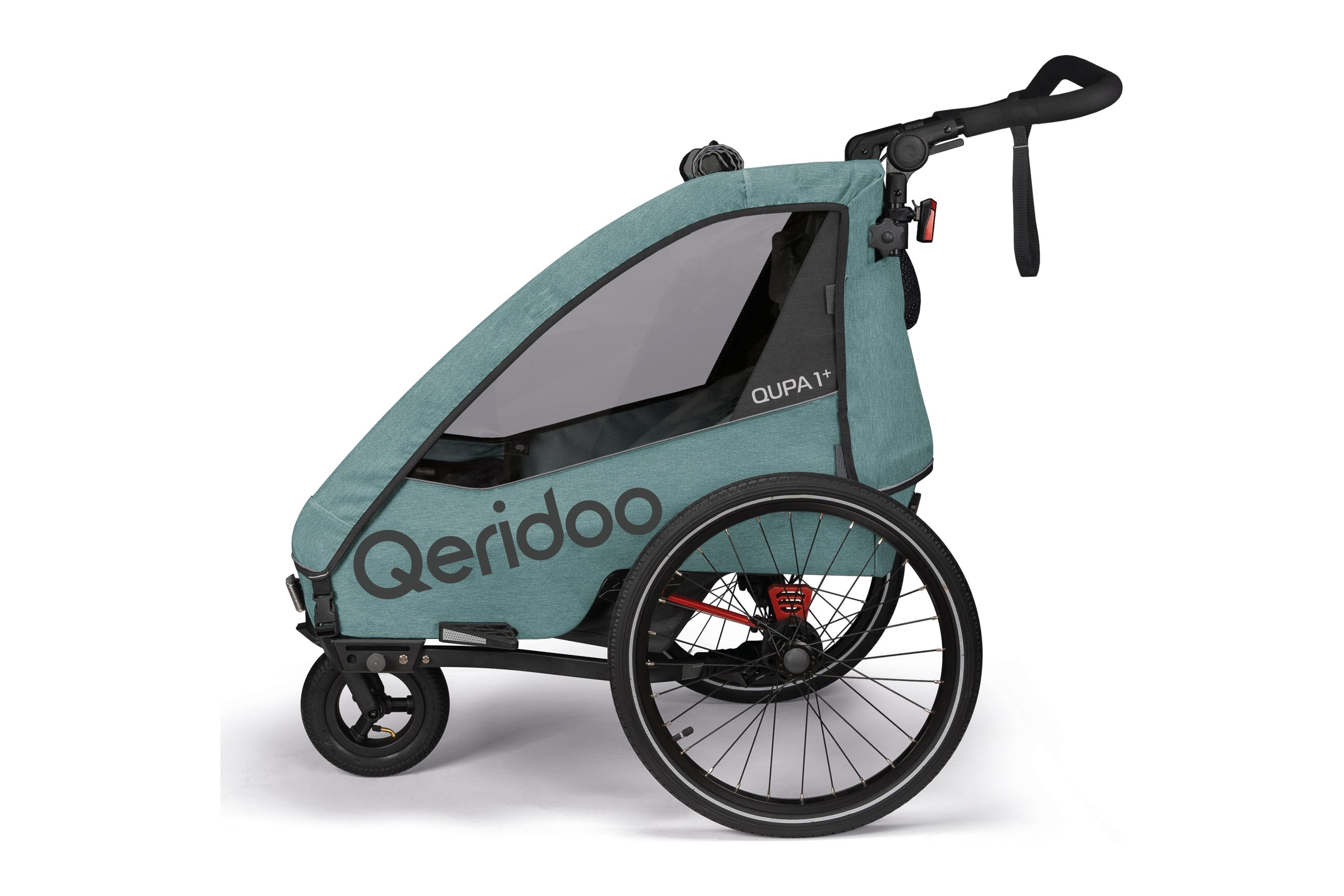 Qeridoo QUPA 1 Plus Anhänger (blau) 3