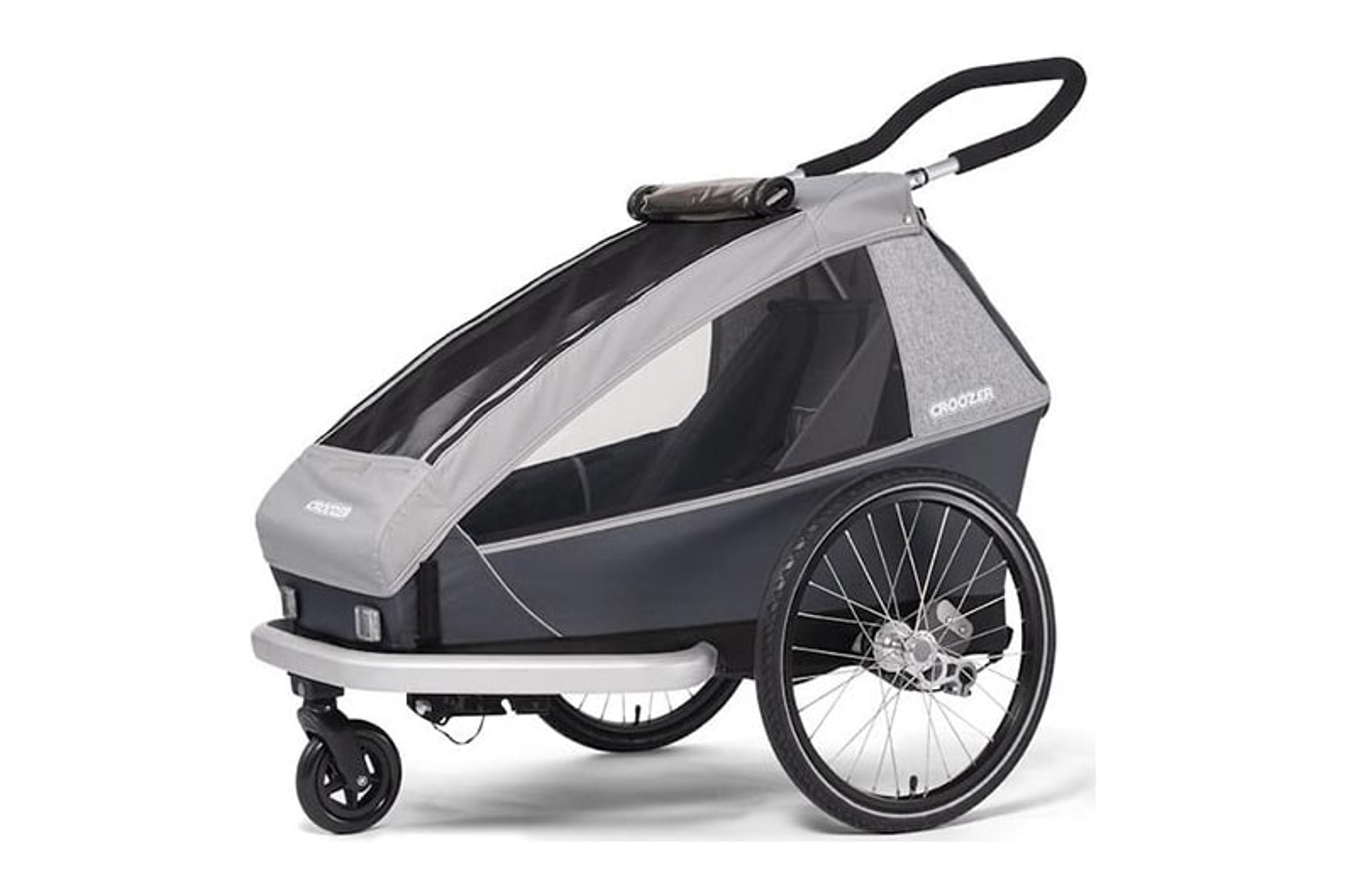 Croozer Kid Keeke 1 Anhänger (grau) 4