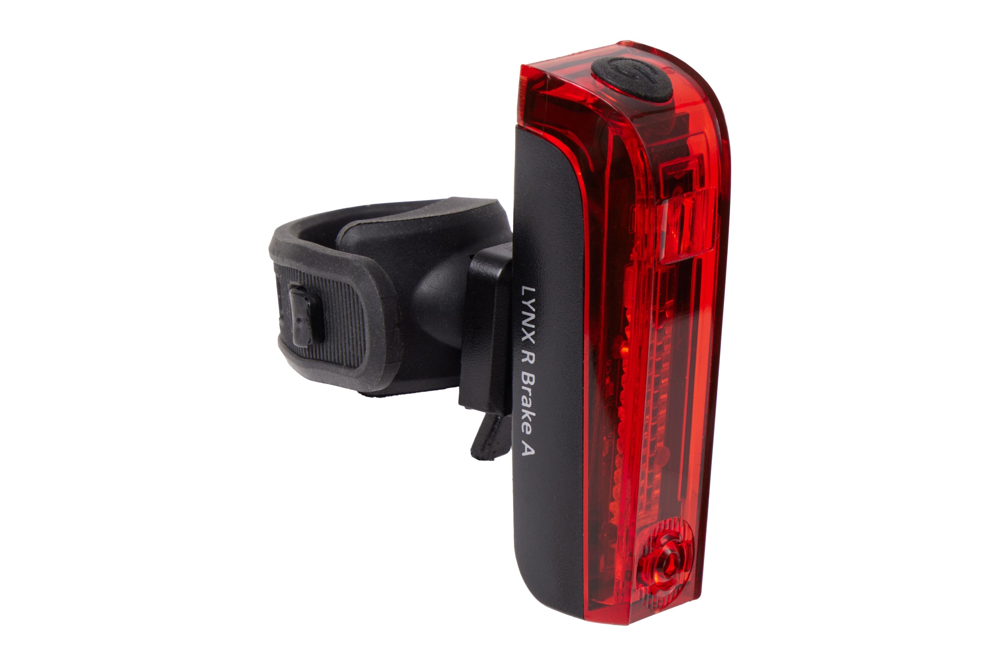 LUNIVO Lynx F30 Alu & Lynx R Brake A Akku-Beleuchtung (schwarz) 3