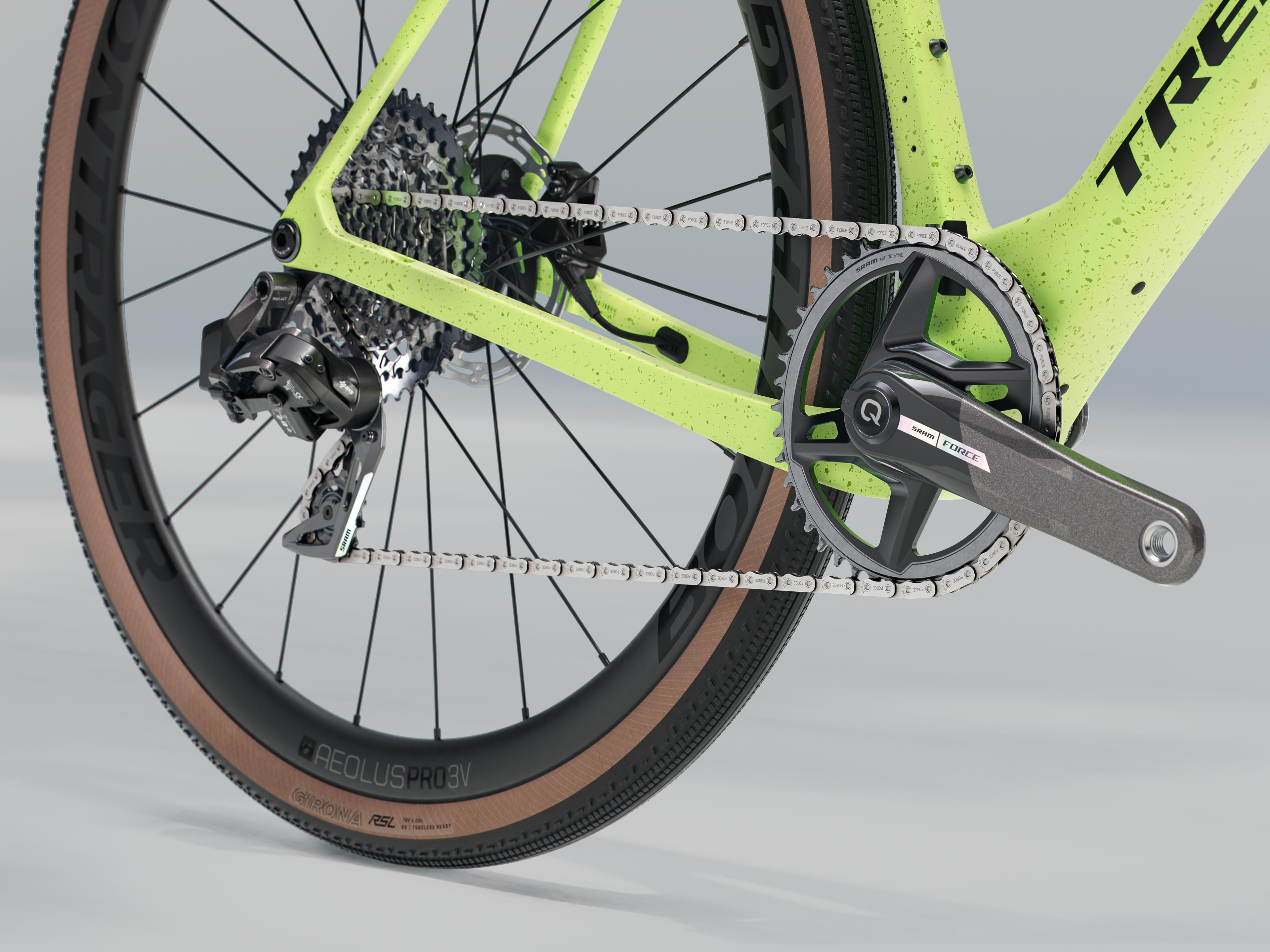 Trek Checkmate SLR 7 AXS Gravelbikes (grün) 5