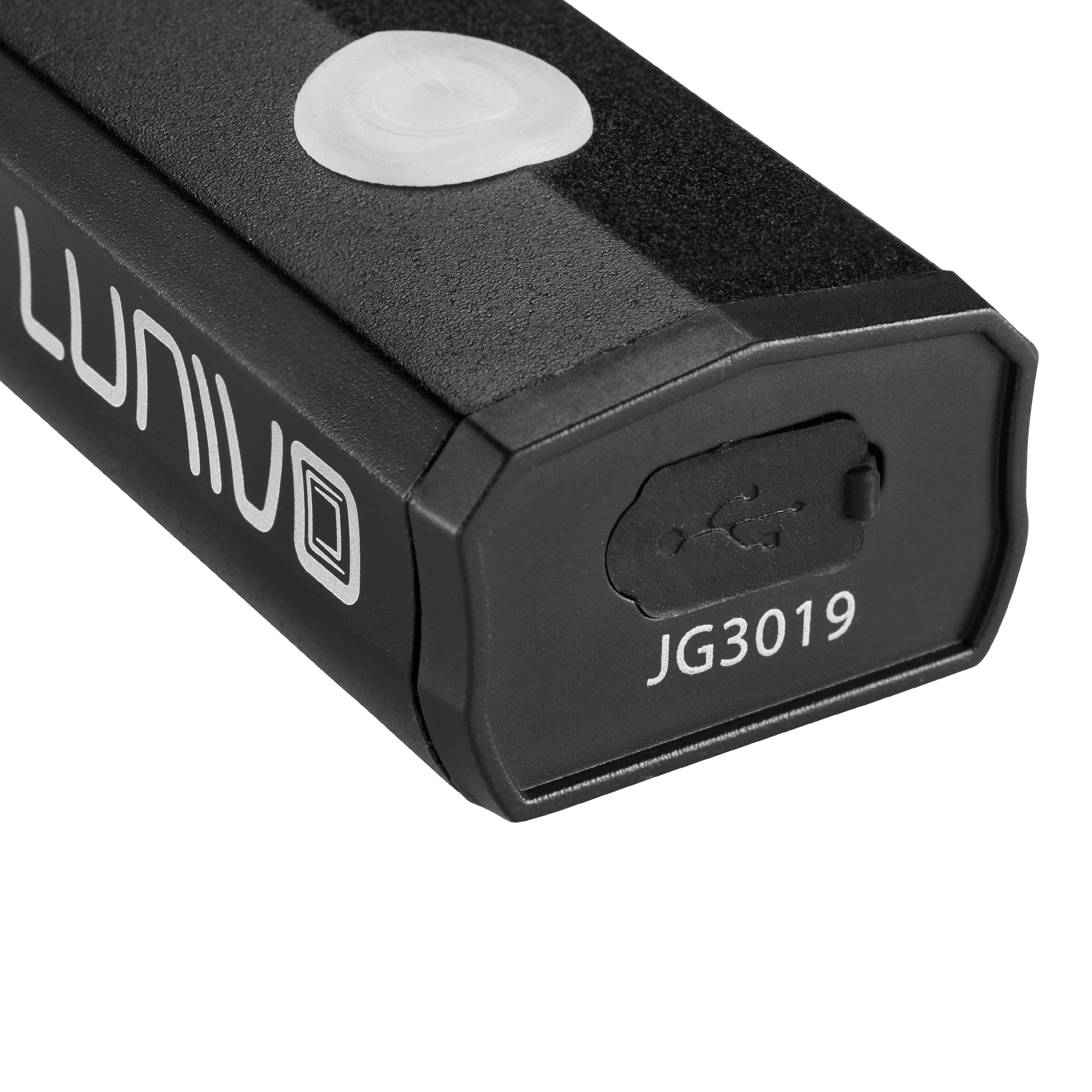 LUNIVO Lynx F30 Alu Akku-Beleuchtung (schwarz) 2