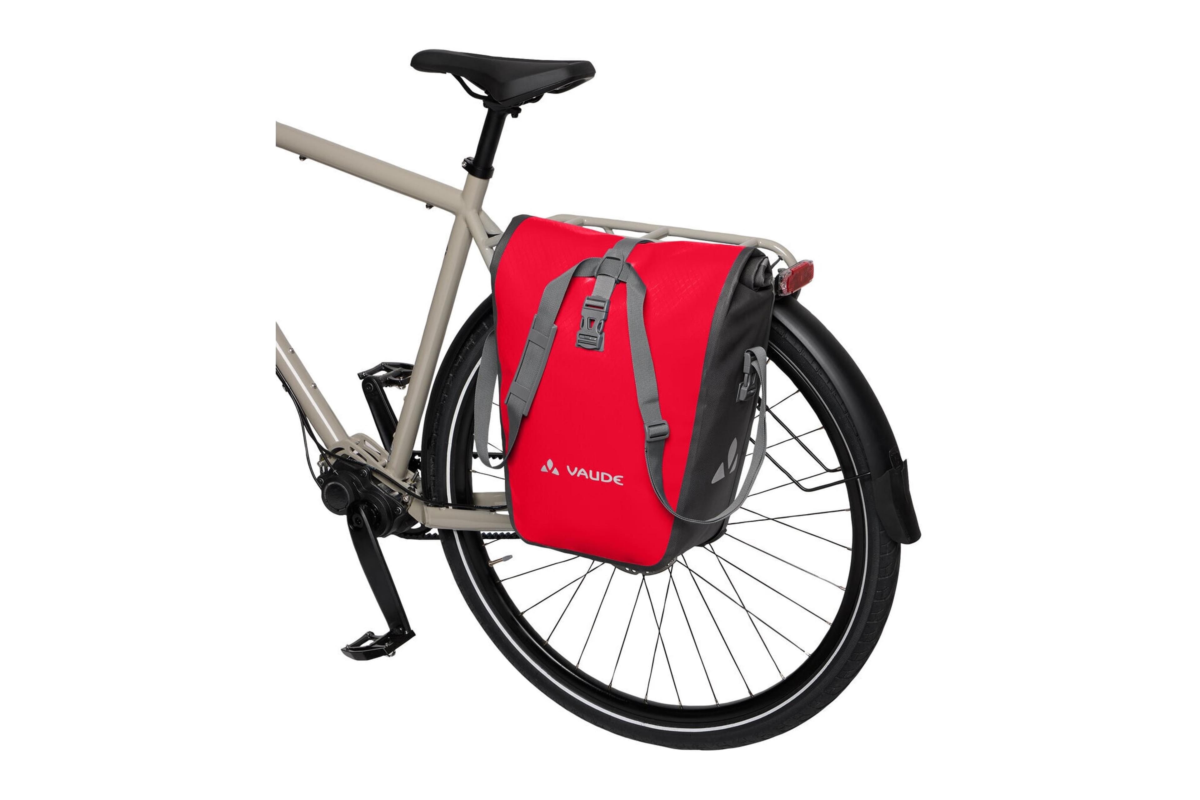 VAUDE Aqua Back Gepäckträgertaschen (rot) 6