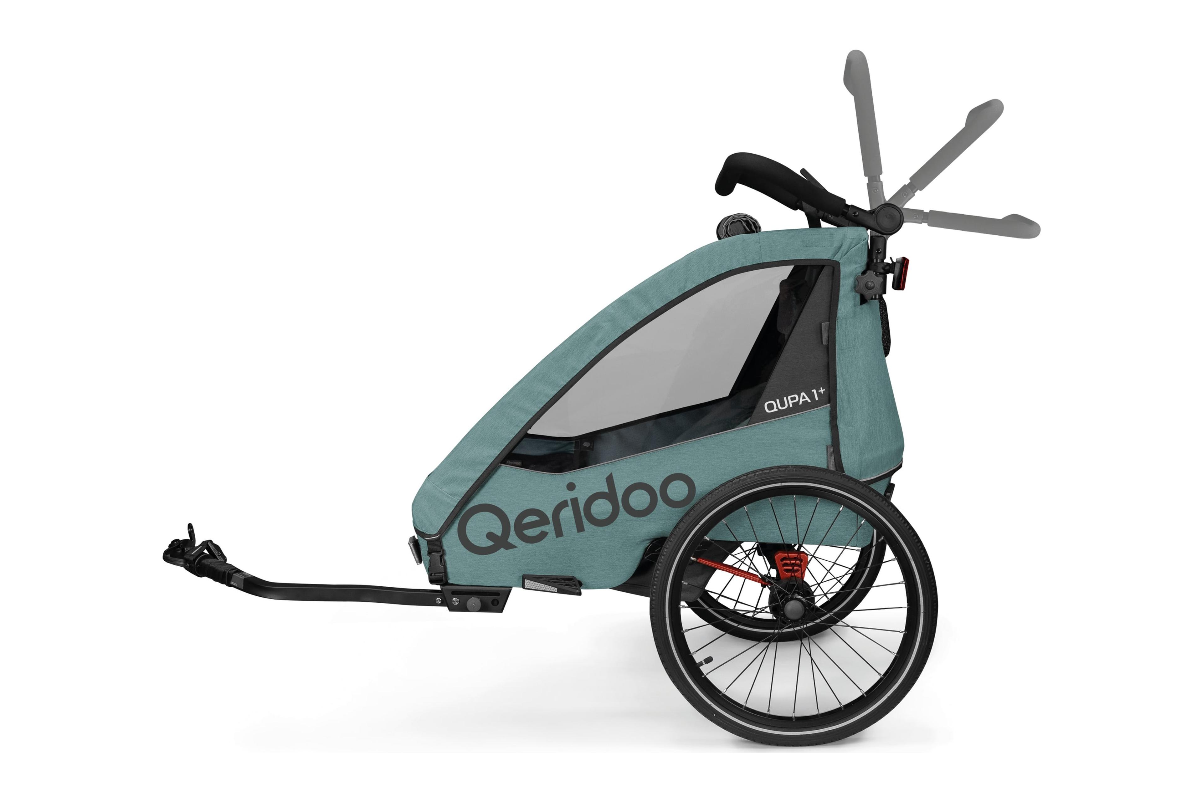 Qeridoo QUPA 1 Plus Anhänger (blau) 6